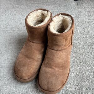 UGG Tan Shearling Boots